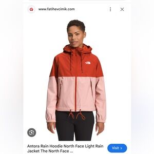 The North Face Antora Womens Rain Shell Jacket Medium